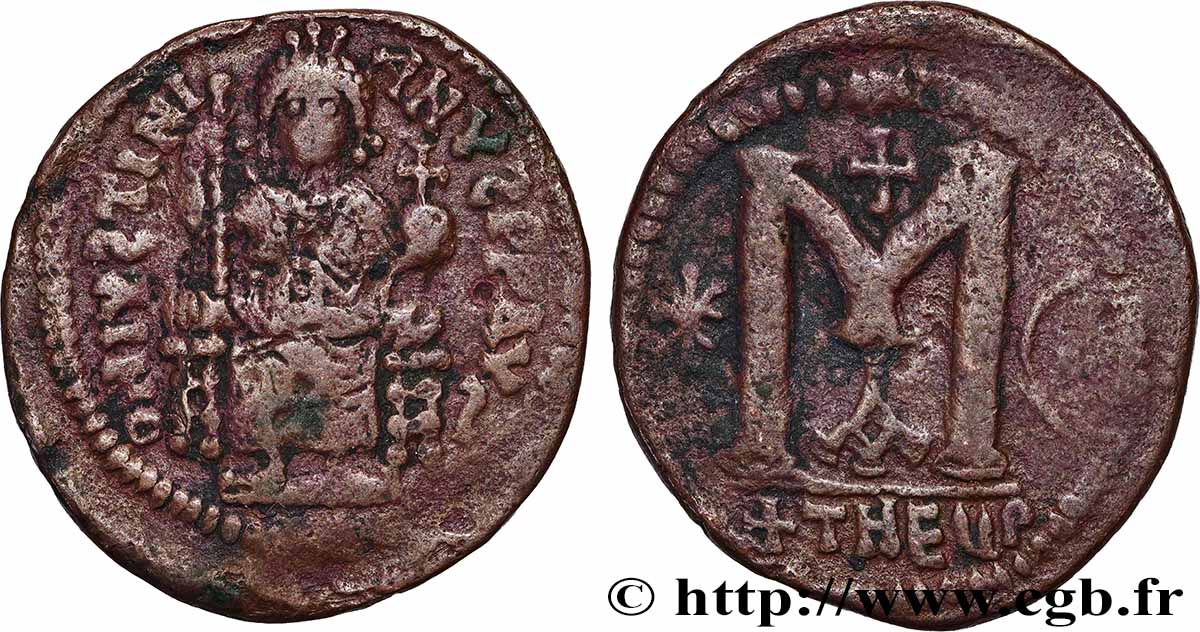 JUSTINIANUS I Follis fSS