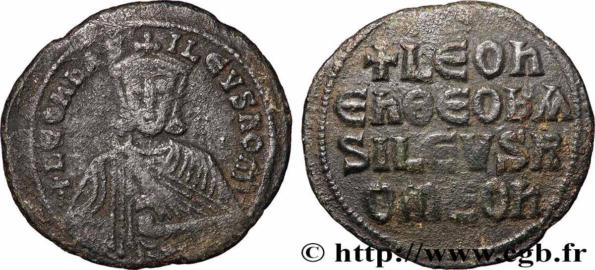 LEO VI DER WEISE Follis SS