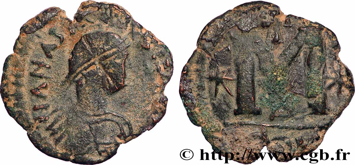 ANASTASIUS Follis VF