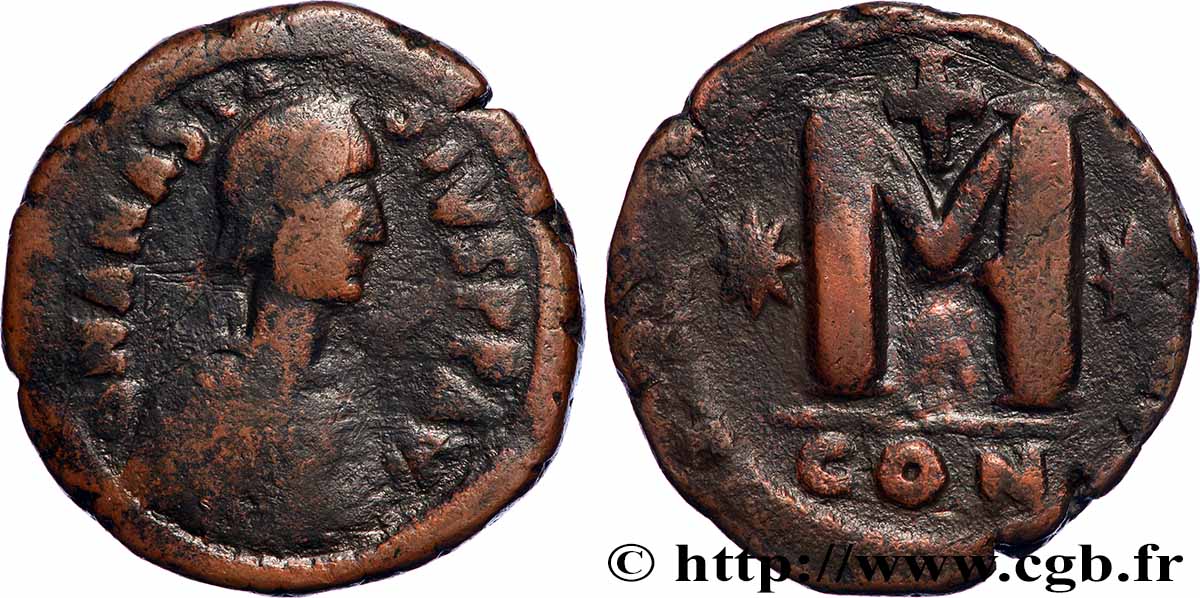 ANASTASIUS Follis fSS/SS