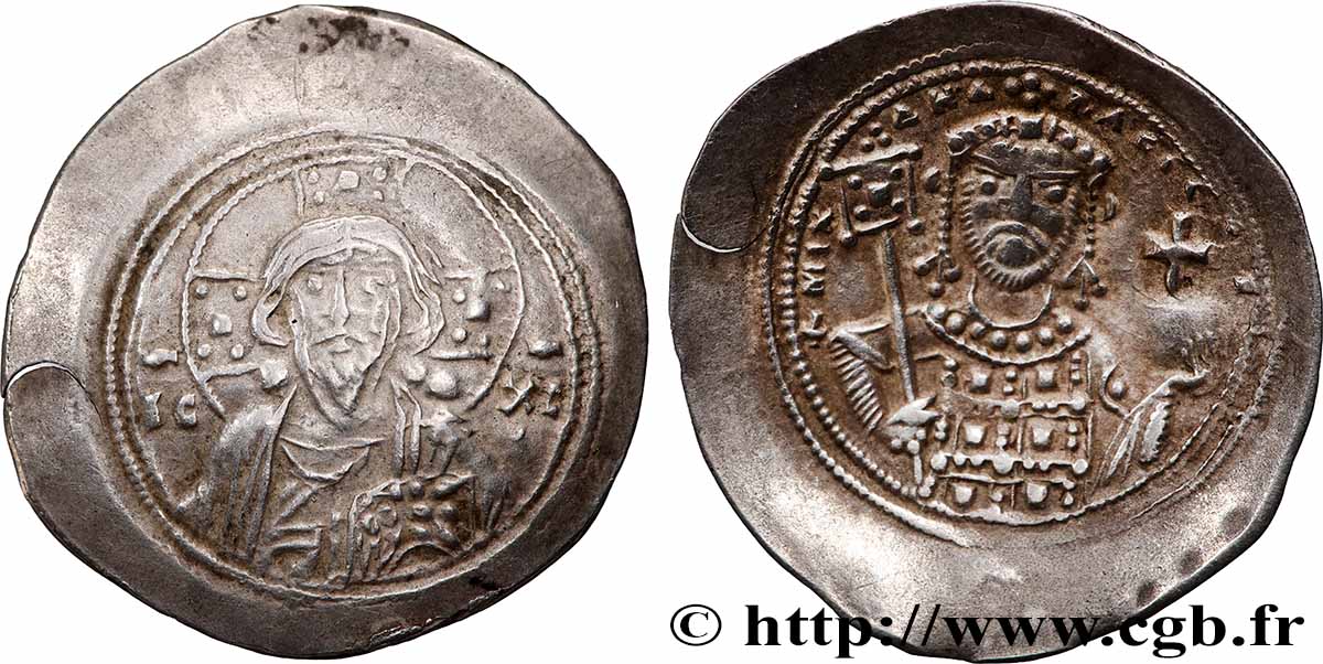 MICHAEL VII DUKAS Histamenon nomisma AU