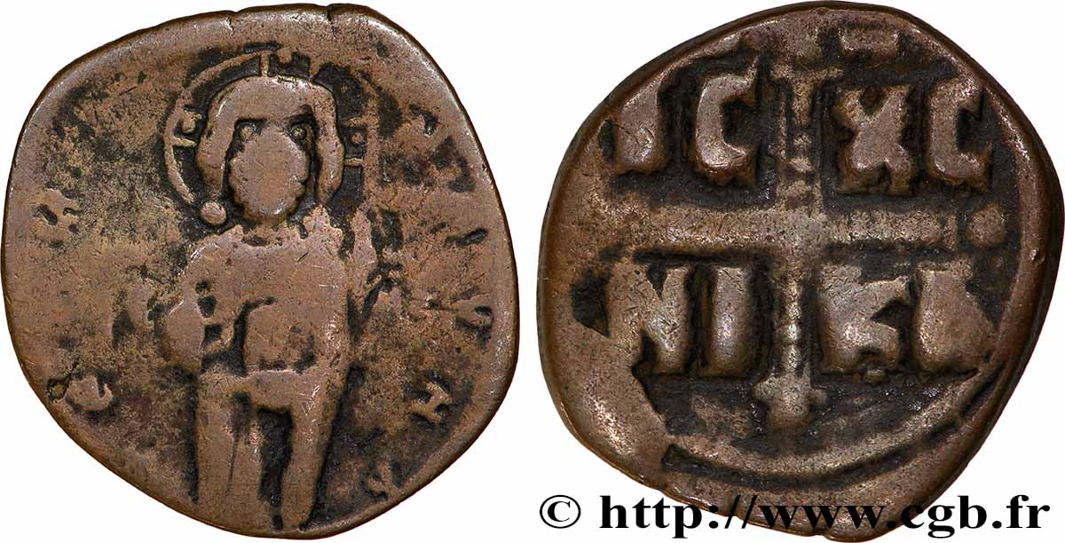 MICHEL IV DIE PAPHLAGONIEN Follis S/fSS