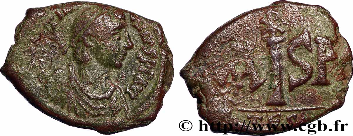 JUSTINIAN I Seize nummi XF/VF