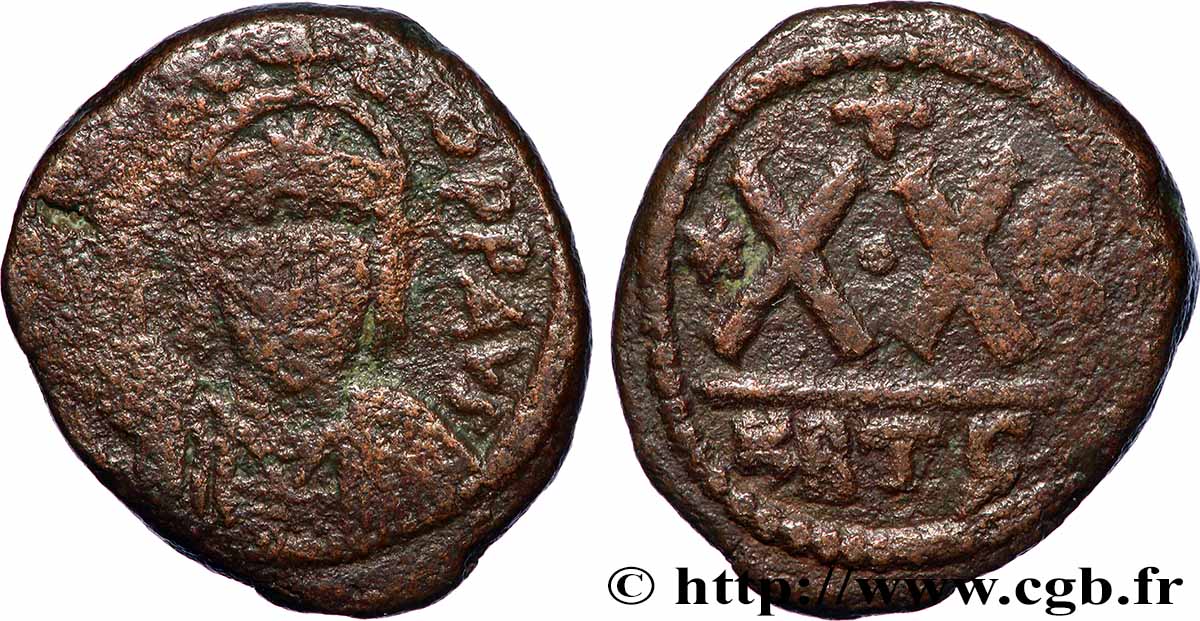 HÉRACLIUS Demi-follis TB