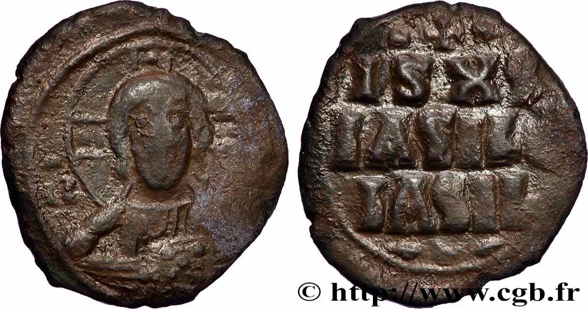 COSTANTINO X DUCAS Follis q.BB
