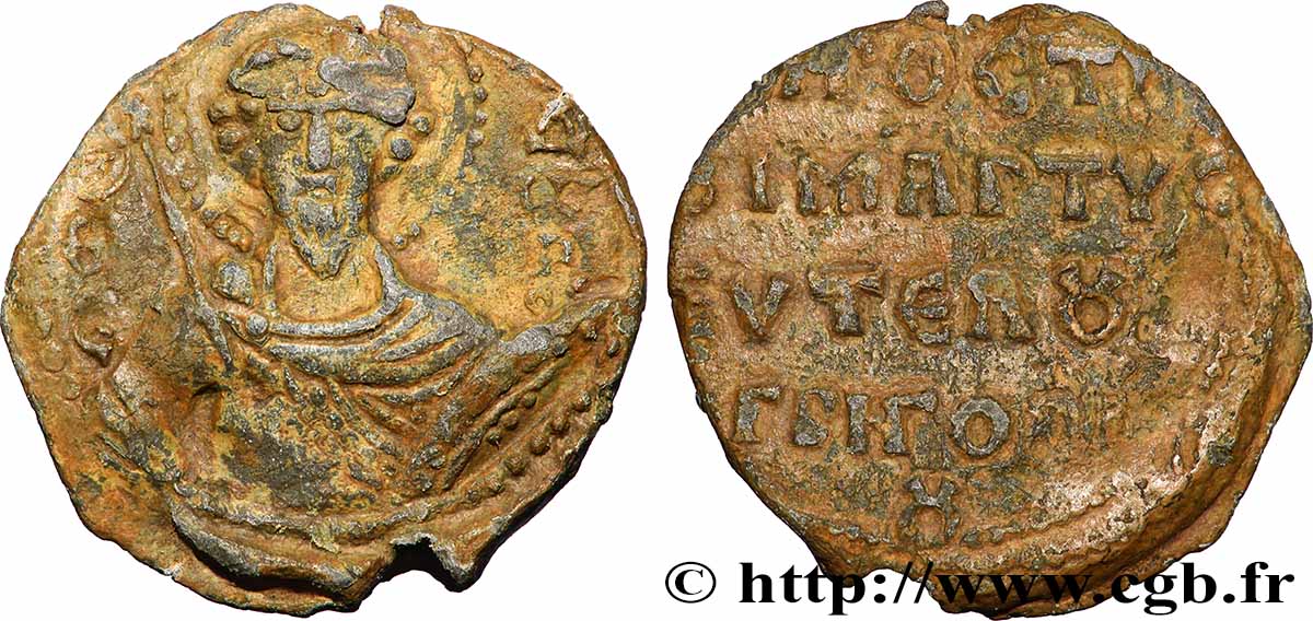 BYZANTIUM - SIGILLOGRAPHY Sceau en plomb XF