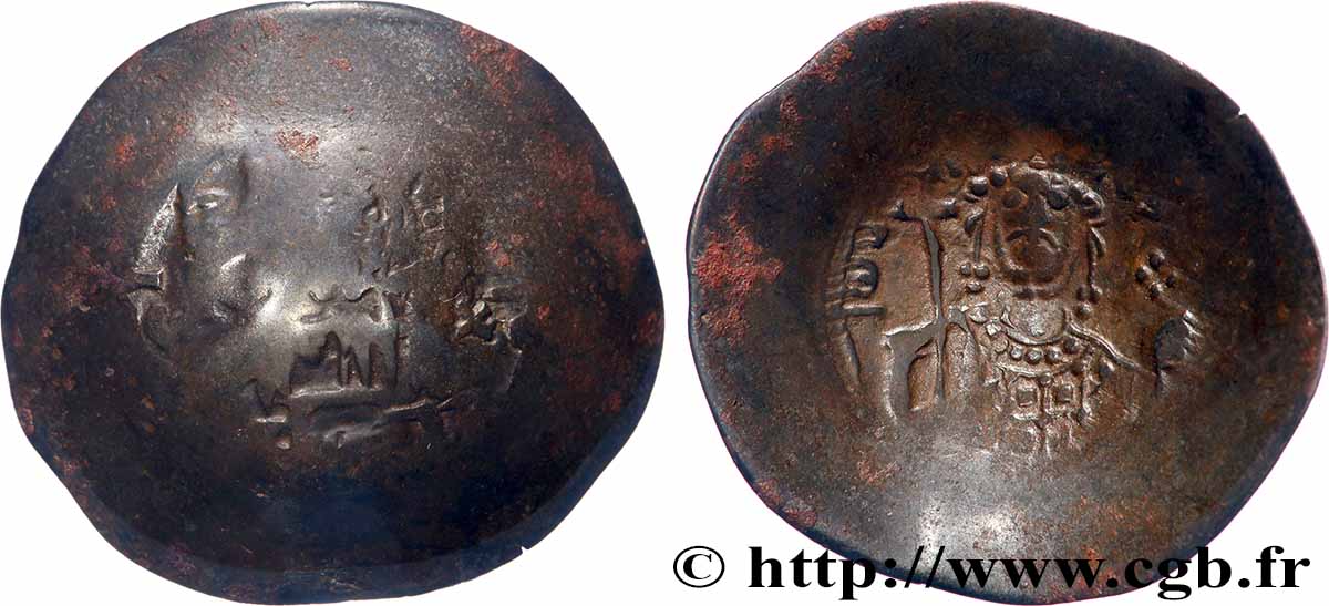 JOHN II KOMNENOS Aspron trachy (scyphate) VF/XF