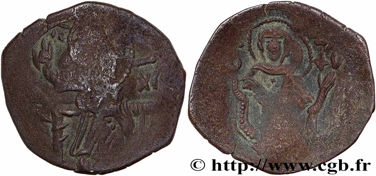 LATIN EMPIRE OF CONSTANTINOPLE Aspron trachy VF