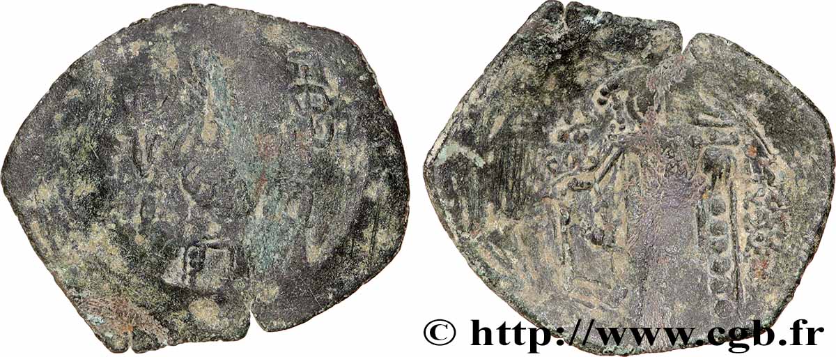 NICAEAN EMPIRE - THEODOROS II DUCAS-LASCARIS Aspron Trachy VF