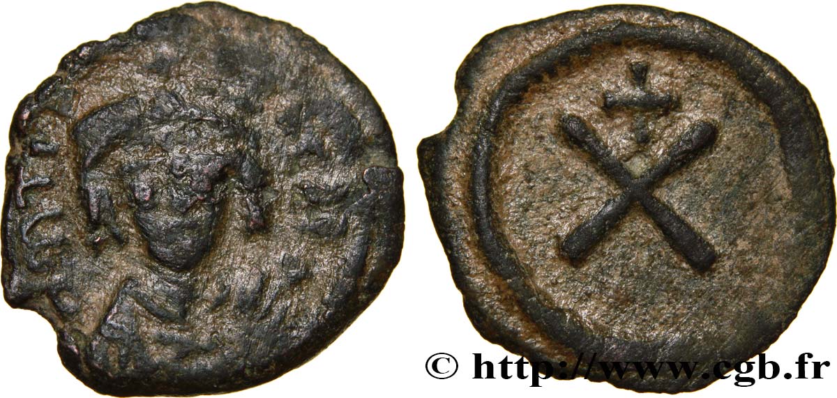 TIBERIUS II CONSTANTINUS Decanummium fSS