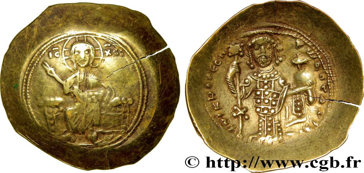 NICEFORIO III BOTANIATES Histamenon nomisma q.SPL