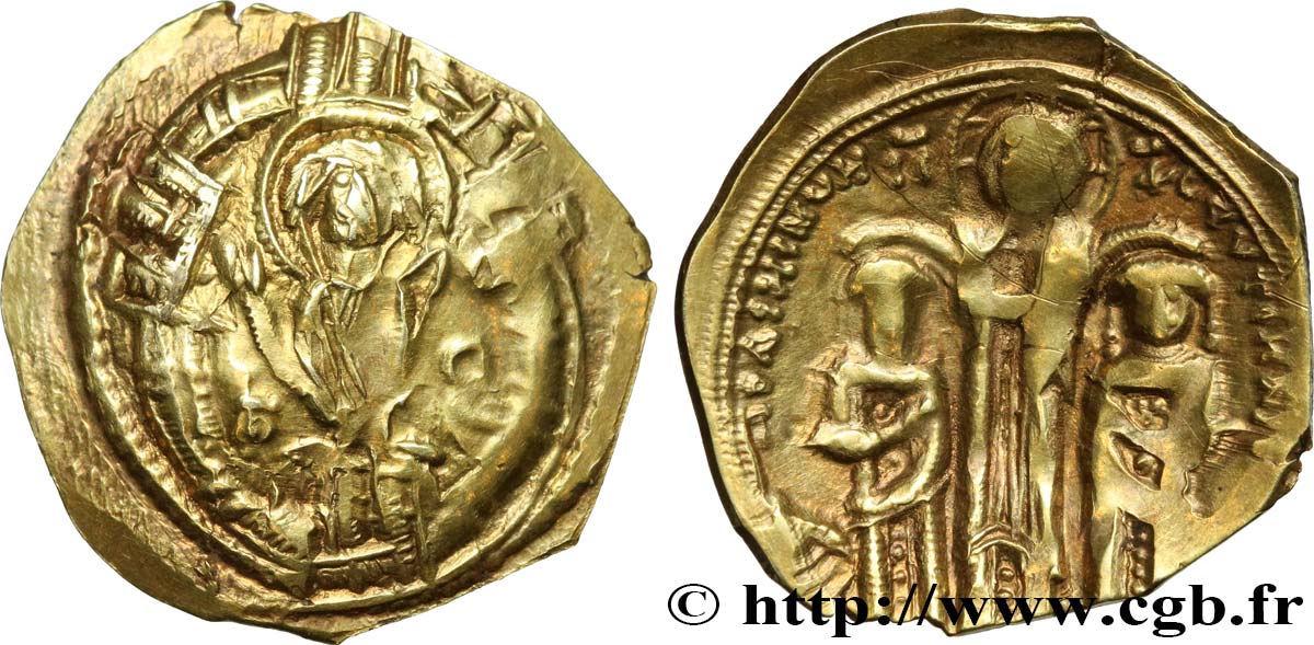 ANDRONICUS II PALEOLOGUS et MICHAEL IX ANDRONICUS II Hyperpère XF