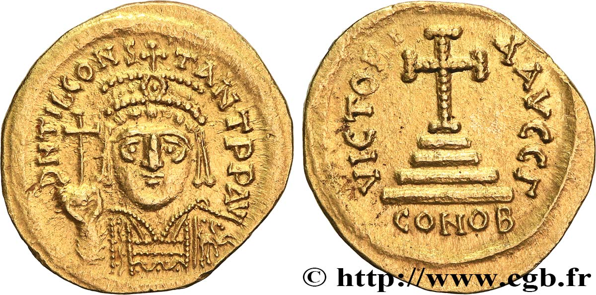 TIBERIUS II CONSTANTINUS Solidus fST