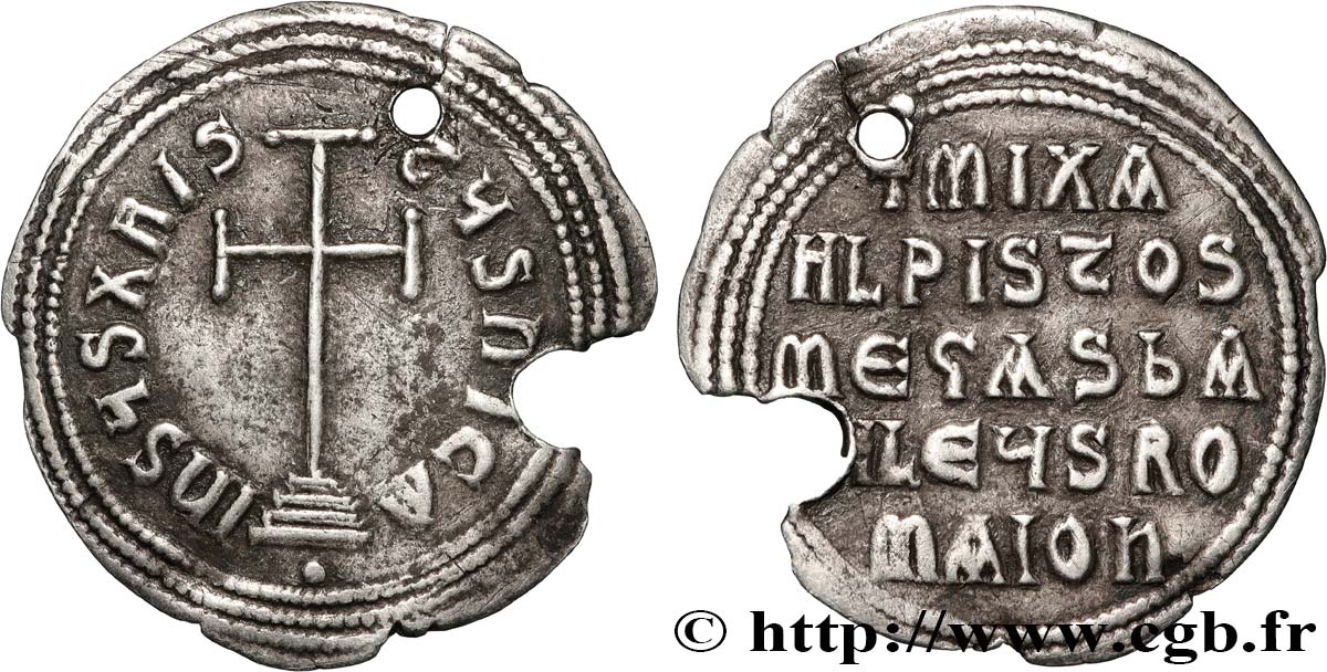 MICHAEL II and THEOPHILOS Miliaresion XF