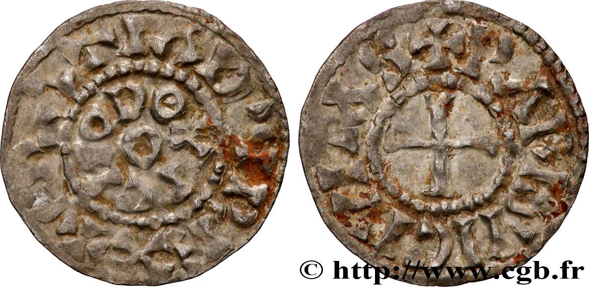 LOUIS IV D OUTREMER Denier TTB