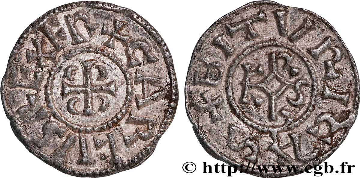 KARL DER GROßE Denier VZ