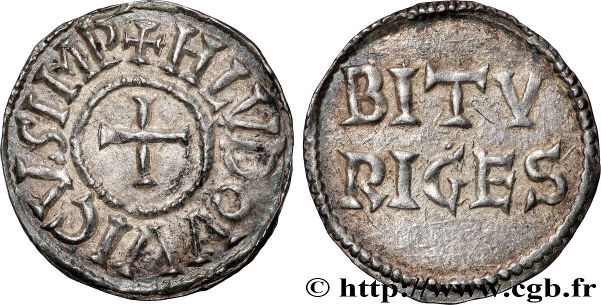 LUDWIG DER FROMME Denier fVZ