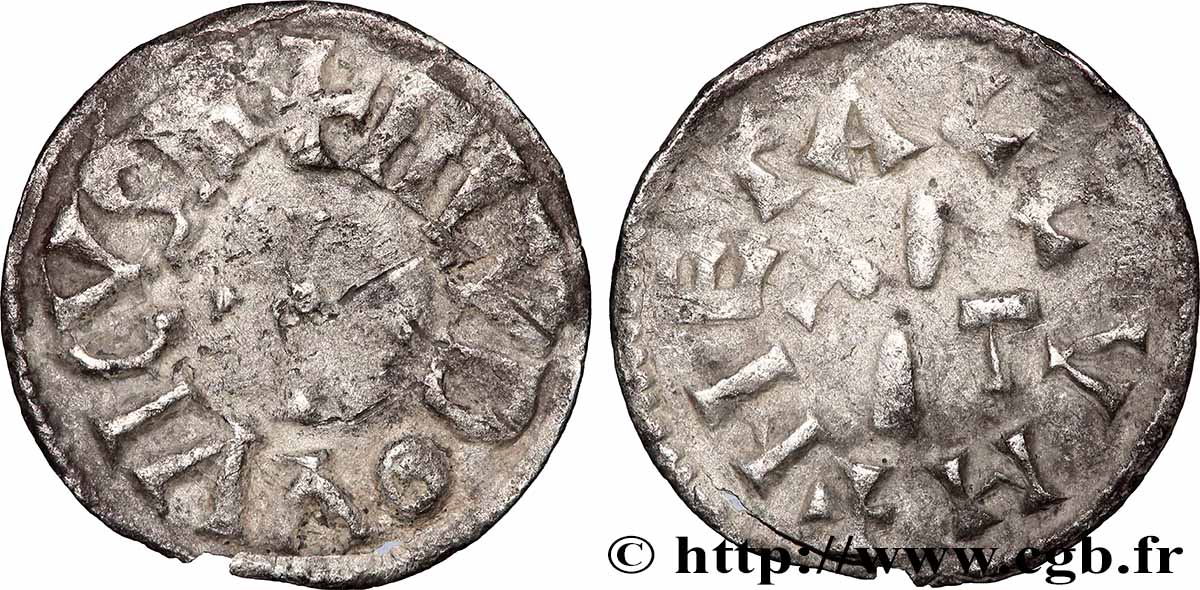 LOUIS THE PIOUS Obole VF/VF