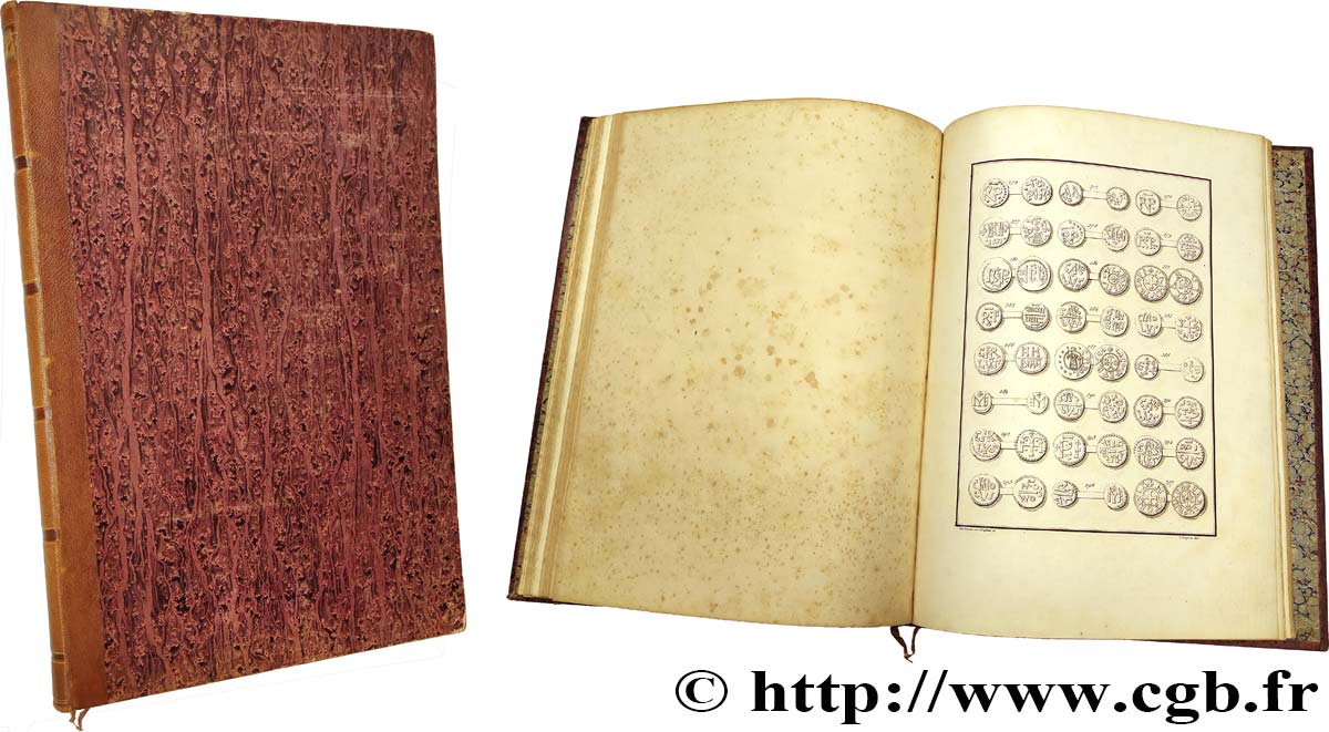 BOOKS - NUMISMATIC BIBLIOPHILIA Fougères (Frédéric) et Combrouse (Guillaume), “Description complète et raisonnée des monnaies de la deuxième race royale de France”, Paris 1837 AU