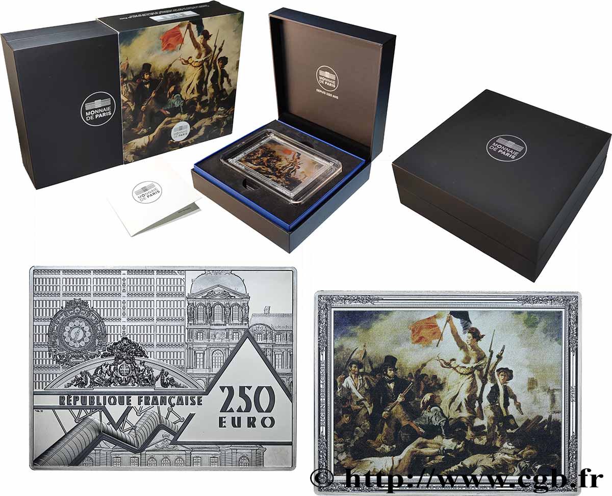 FRANCE BELLE EPREUVE 250 Euro LA LIBERTÉ GUIDANT LE PEUPLE 2023 BE