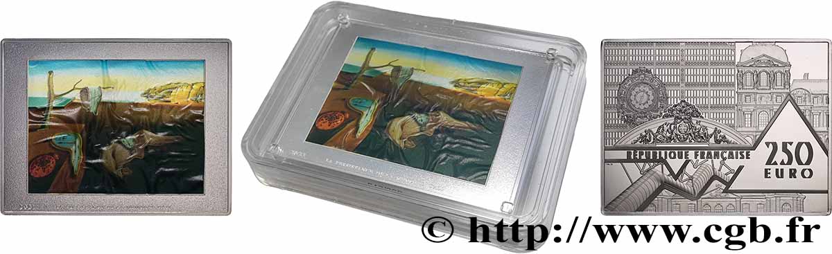 FRANCE BELLE EPREUVE 250 Euro LA PERSISTANCE DE LA MÉMOIRE DALI 2021 BE
