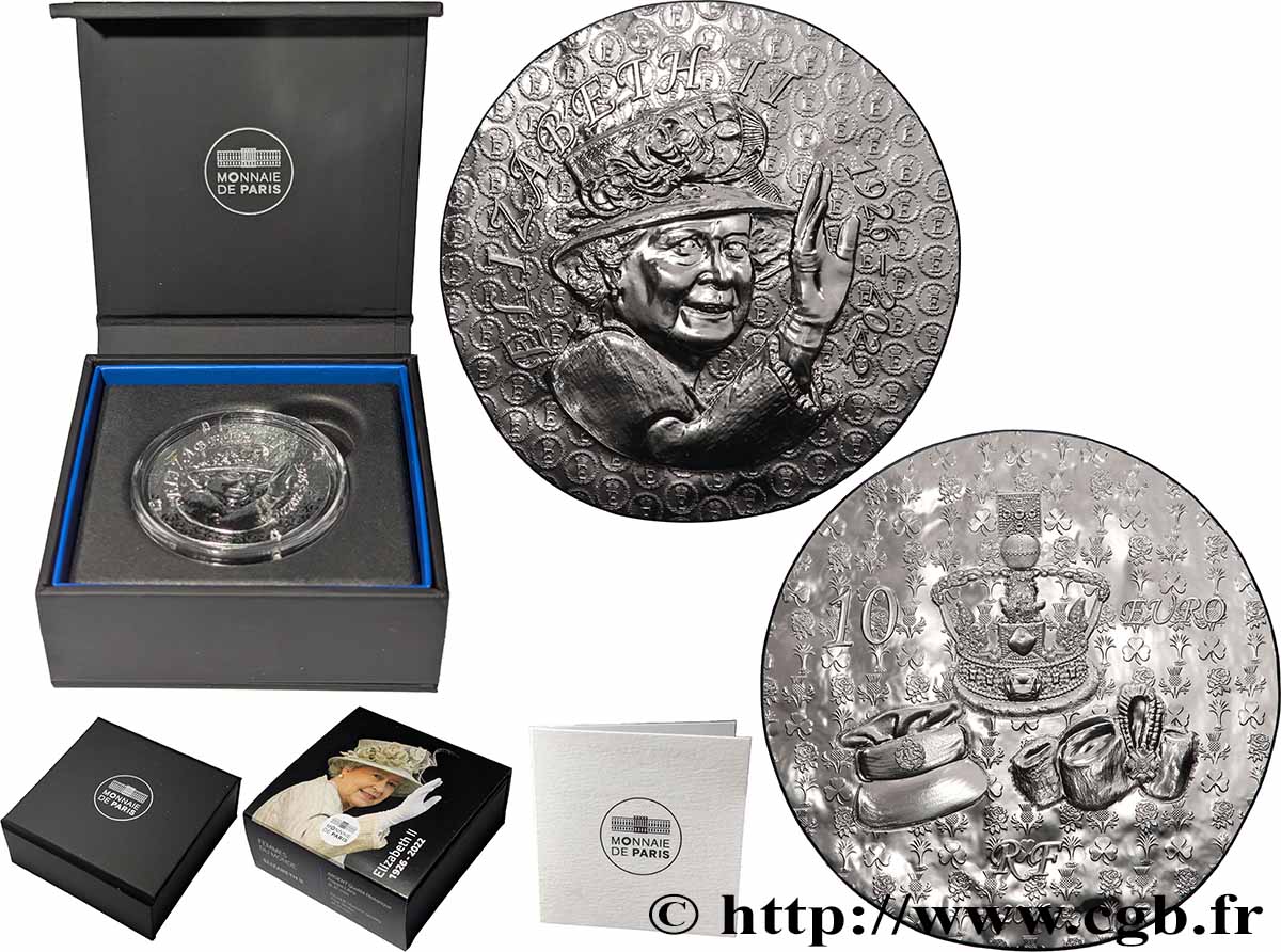 FRANCE BELLE EPREUVE 10 Euro ELIZABETH II 2026 BE