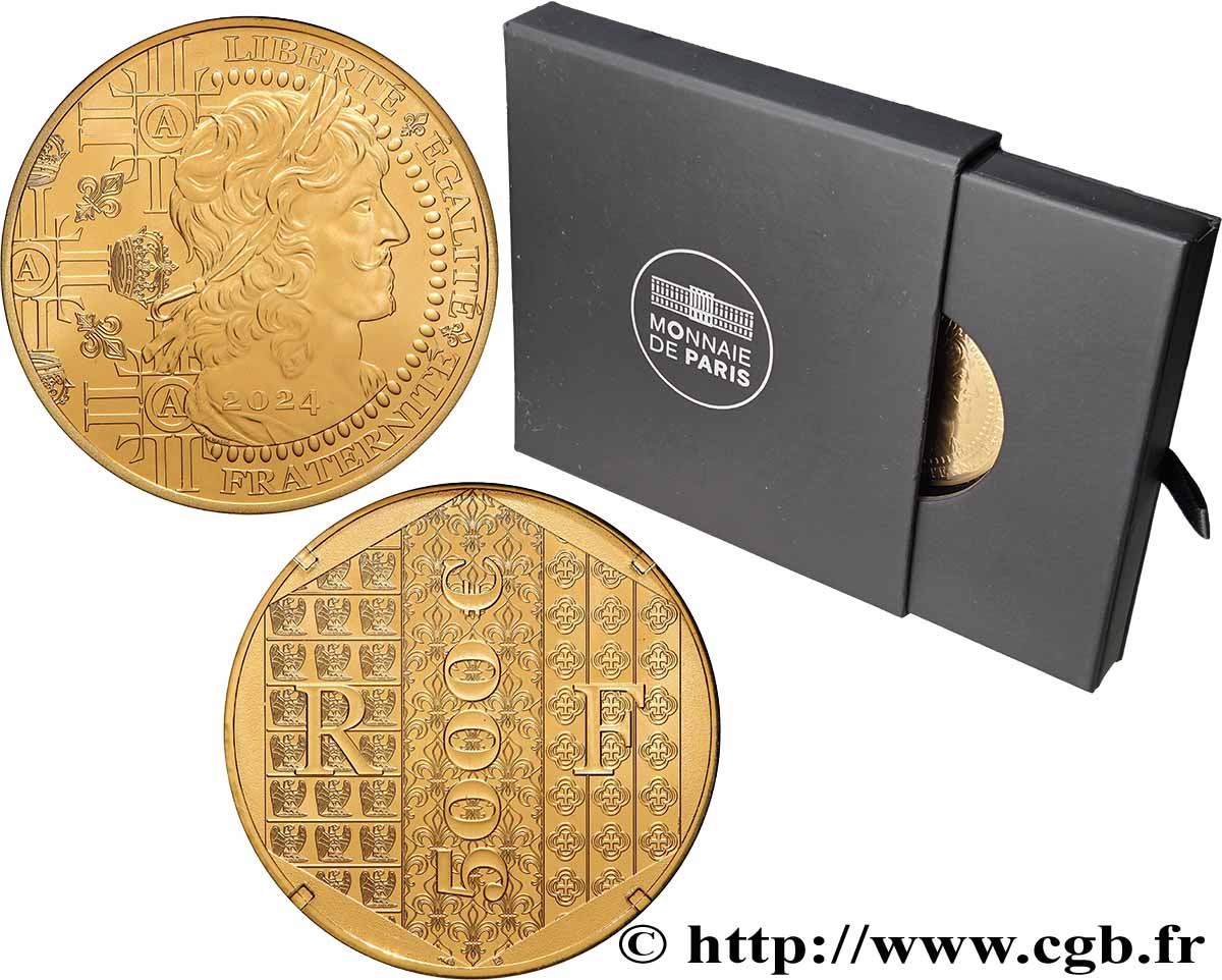 FRANCE 5000 Euro LE LOUIS D’OR (or) 2024 BU