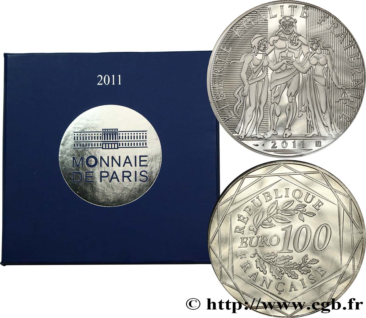 FRANKREICH 100 Euro HERCULE 2011