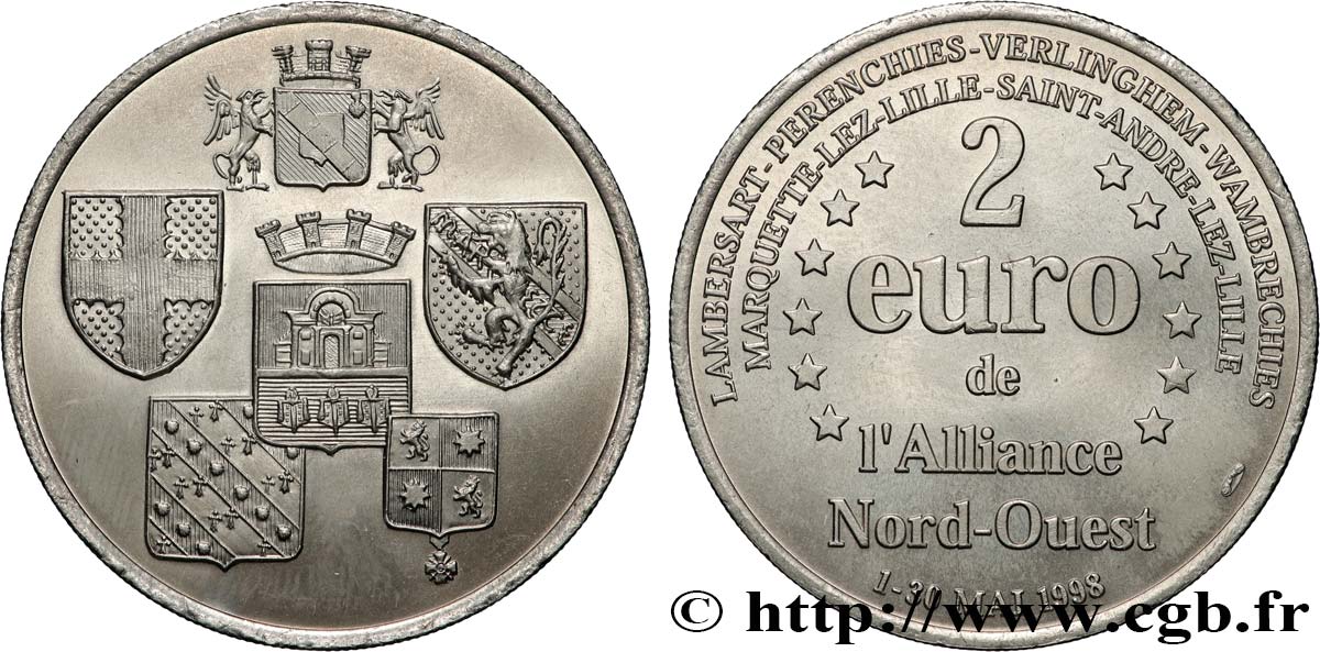 FRANCE 2 Euro Alliance Nord-Ouest (1 - 30 mai 1998) 1998 MS
