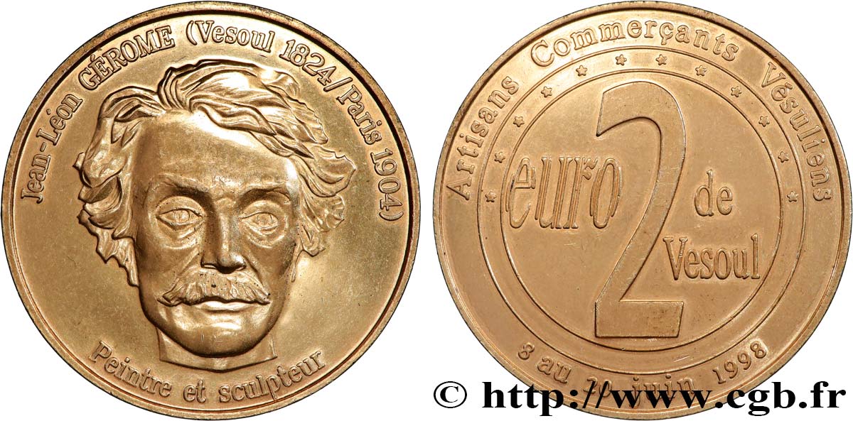 FRANCE 2 Euro de Vesoul (du 8 au 20 juin 1998) 1998 MS