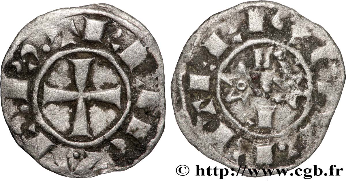 LANGUEDOC - VICOMTÉ DE BÉZIERS - RAYMOND TRENCAVEL Denier TTB/TTB+