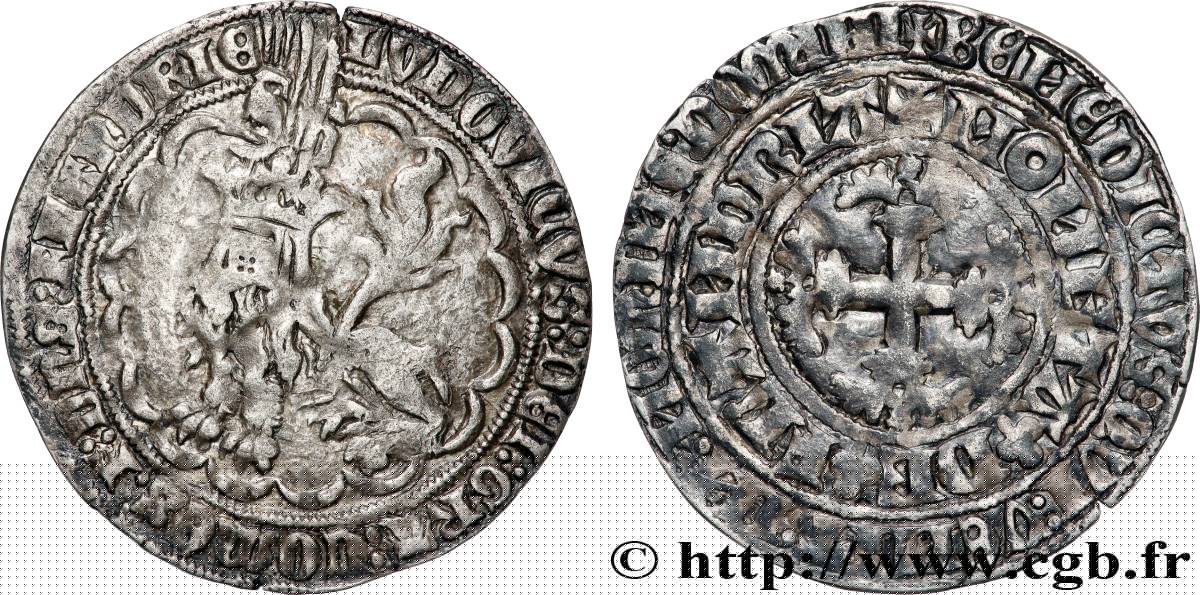 COUNTY OF FLANDRE - LOUIS II Double gros ou botdraeger XF