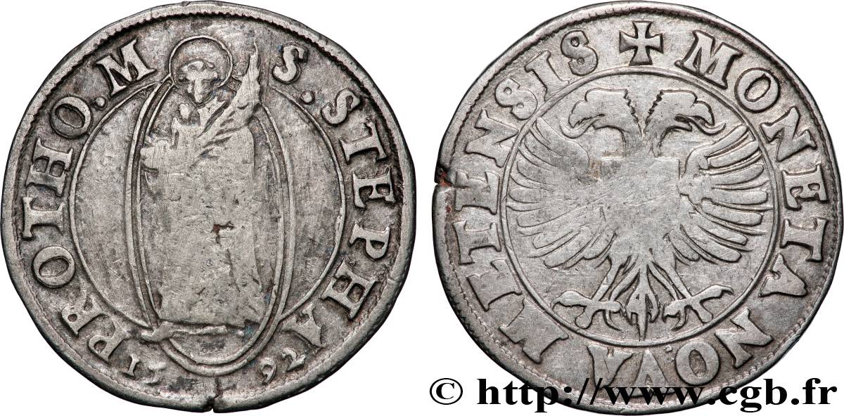 LORRAINE - CITÉ DE METZ Teston TTB