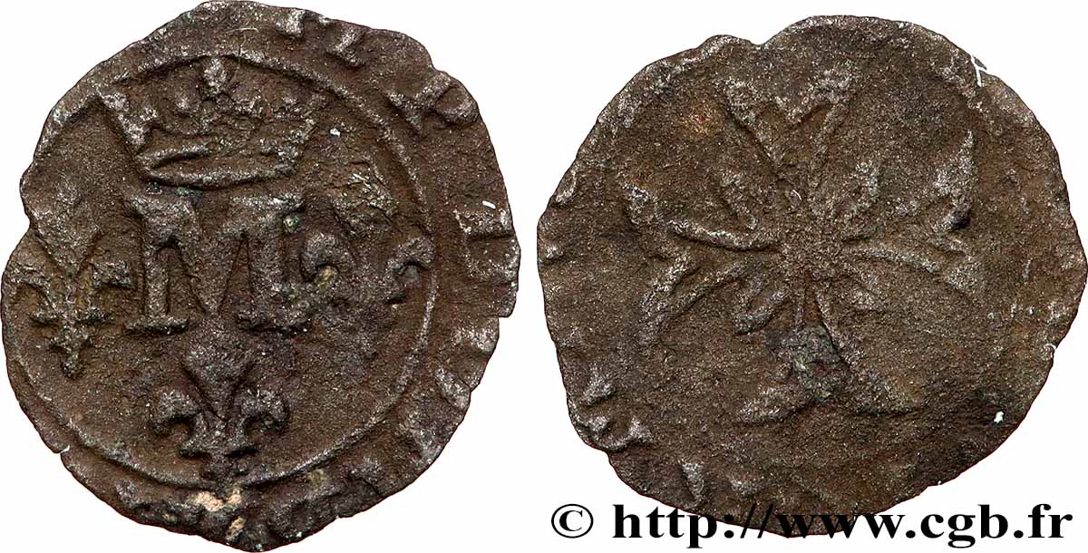 PRINCIPAUTY OF DOMBES - MARIE OF BOURBON-MONTPENSIER Liard fSS