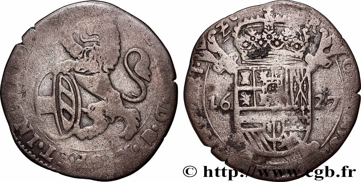 SPANISH LOW COUNTRIES - COUNTY OF ARTOIS - PHILIPPE IV OF SPAIN Escalin fS