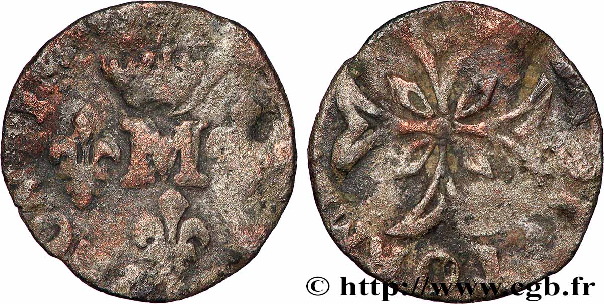 PRINCIPAUTY OF DOMBES - MARIE OF BOURBON-MONTPENSIER Liard SGE
