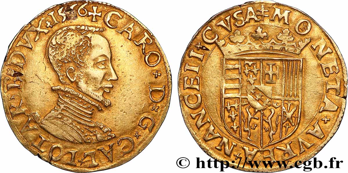 LORRAINE - DUCHÉ DE LORRAINE - CHARLES III LE GRAND DUC Florin q.SPL
