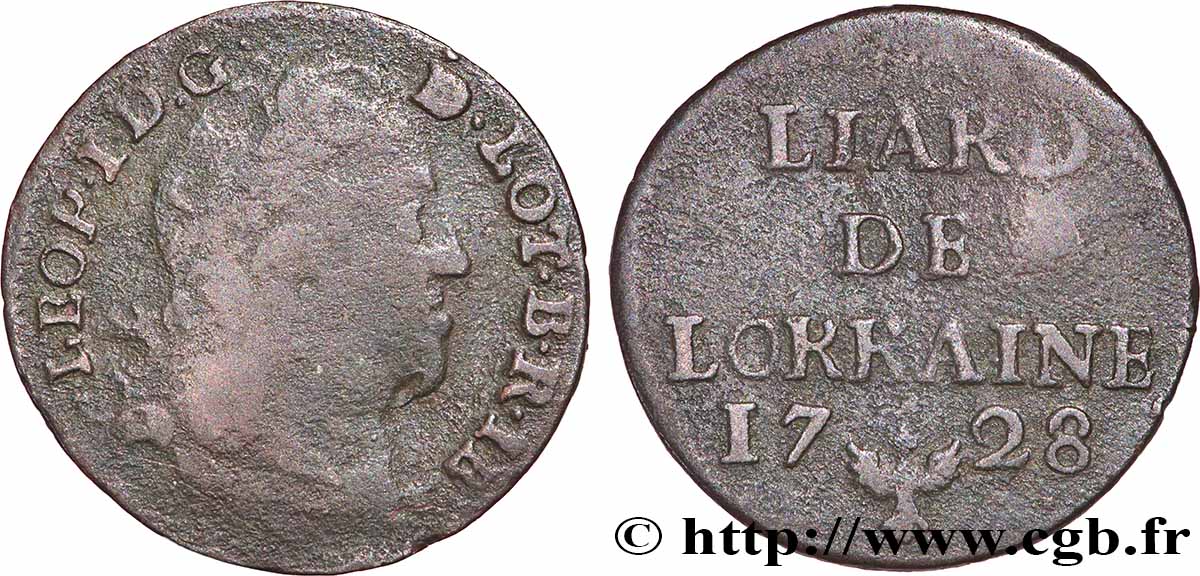 DUCHY OF LORRAINE - LEOPOLD I Liard S