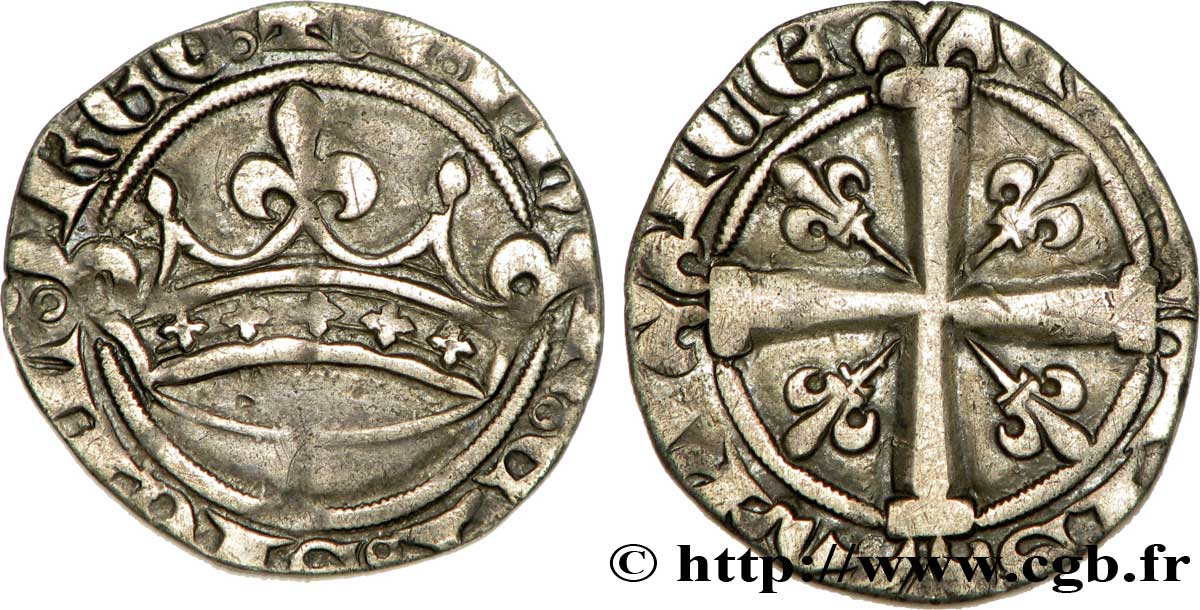 PROVENCE - COMTÉ DE PROVENCE - JEANNE DE NAPLES Provençal, sol coronat ou parpaïolle TTB+