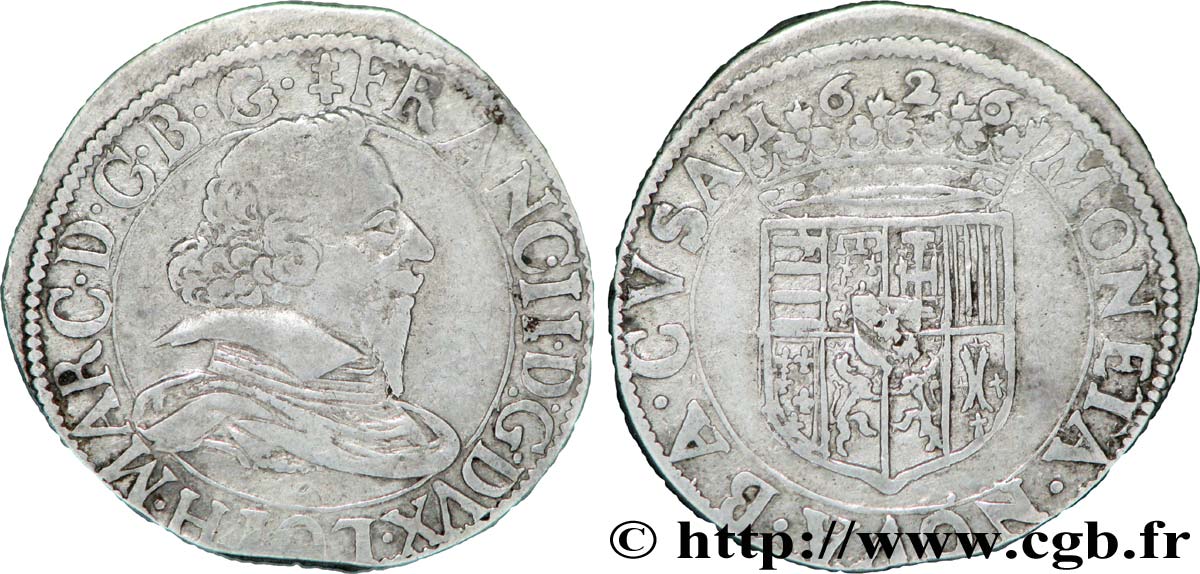 SALM - COMTÉ DE SALM - FRANÇOIS II Teston TB+