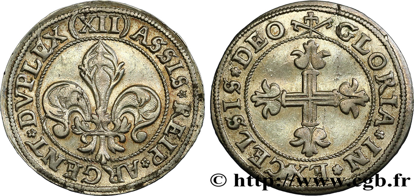 TOWN OF STRASBOURG Groschen ou 12 assis AU