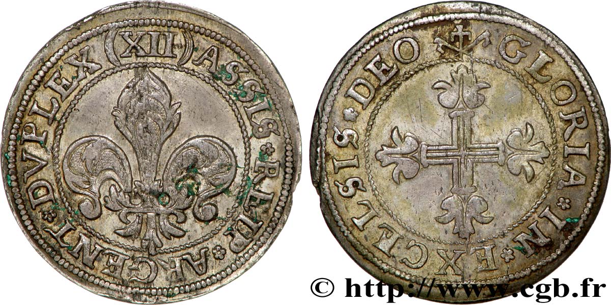 ALSACE - VILLE DE STRASBOURG Groschen ou 12 assis TTB+