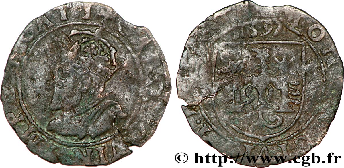 FRANCHE-COMTÉ - VILLE DE BESANÇON Carolus TB+