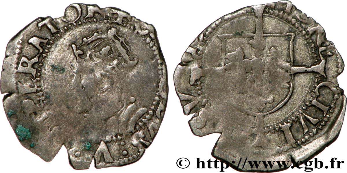 TOWN OF BESANCON - COINAGE STRUCK AT THE NAME OF CHARLES V Blanc XF