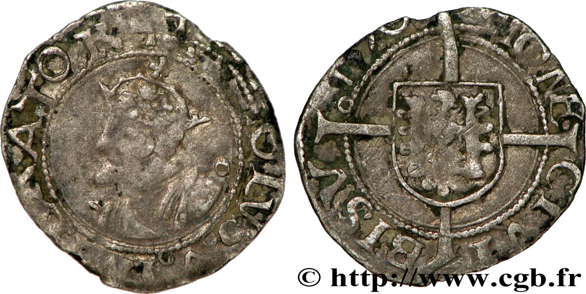 TOWN OF BESANCON - COINAGE STRUCK AT THE NAME OF CHARLES V Blanc q.BB/BB