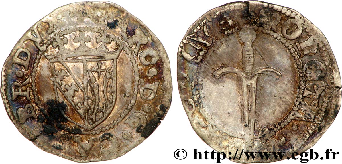 LORRAINE - DUCHÉ DE LORRAINE - CHARLES III LE GRAND DUC Sol carolus BB