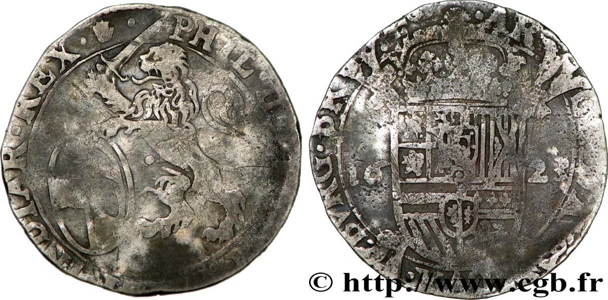 PAESI BASSI SPAGNOLI - DUCATO DE BRABANTE - FILIPPO IV Escalin MB