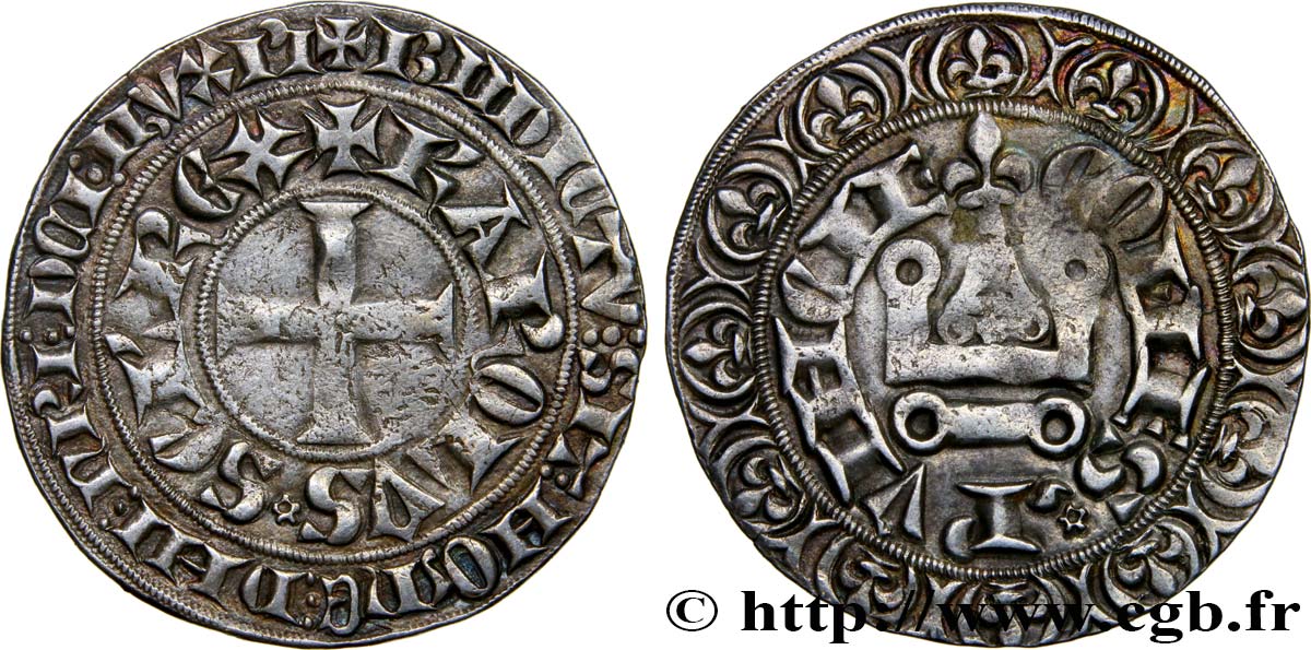PROVENCE - COUNTY OF PROVENCE - CHARLES II OF ANJOU Gros tournois d’Avignon SS