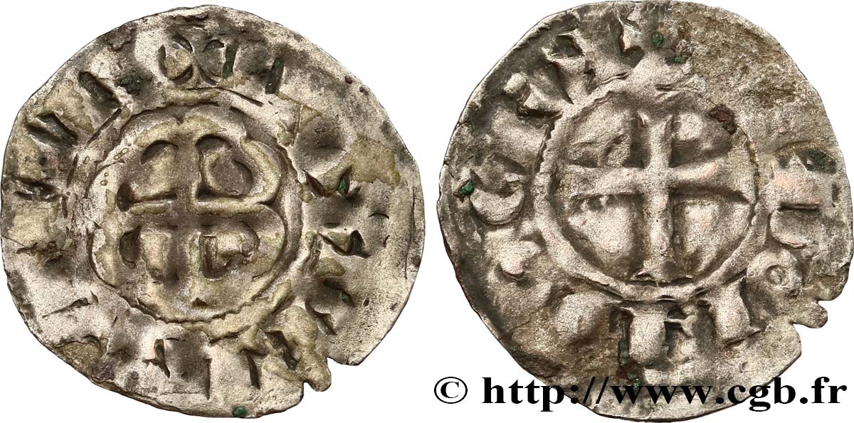 BRETAGNE - DUCHÉ DE BRETAGNE - ANONYMES Denier RC