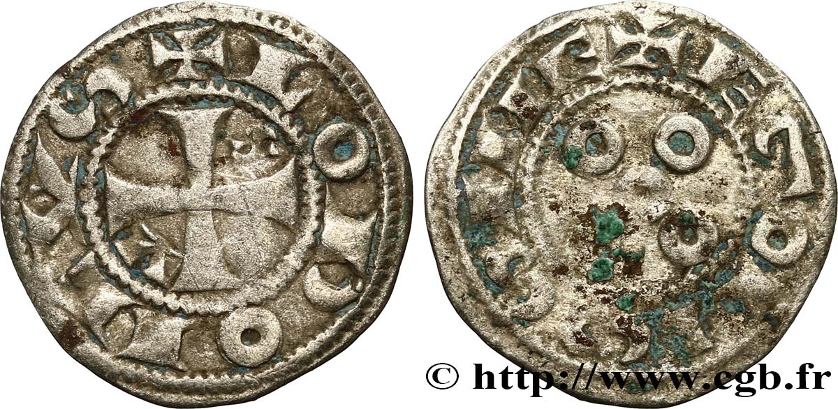 PÉRIGORD - COMTÉ DU PÉRIGORD - ANONYME Denier BC+